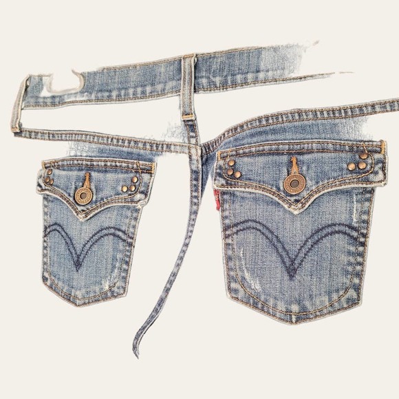 Levi's 515 Boot Cut Ankle Med Wash Lightly Distressed Jeans 6S - Picture 5 of 7